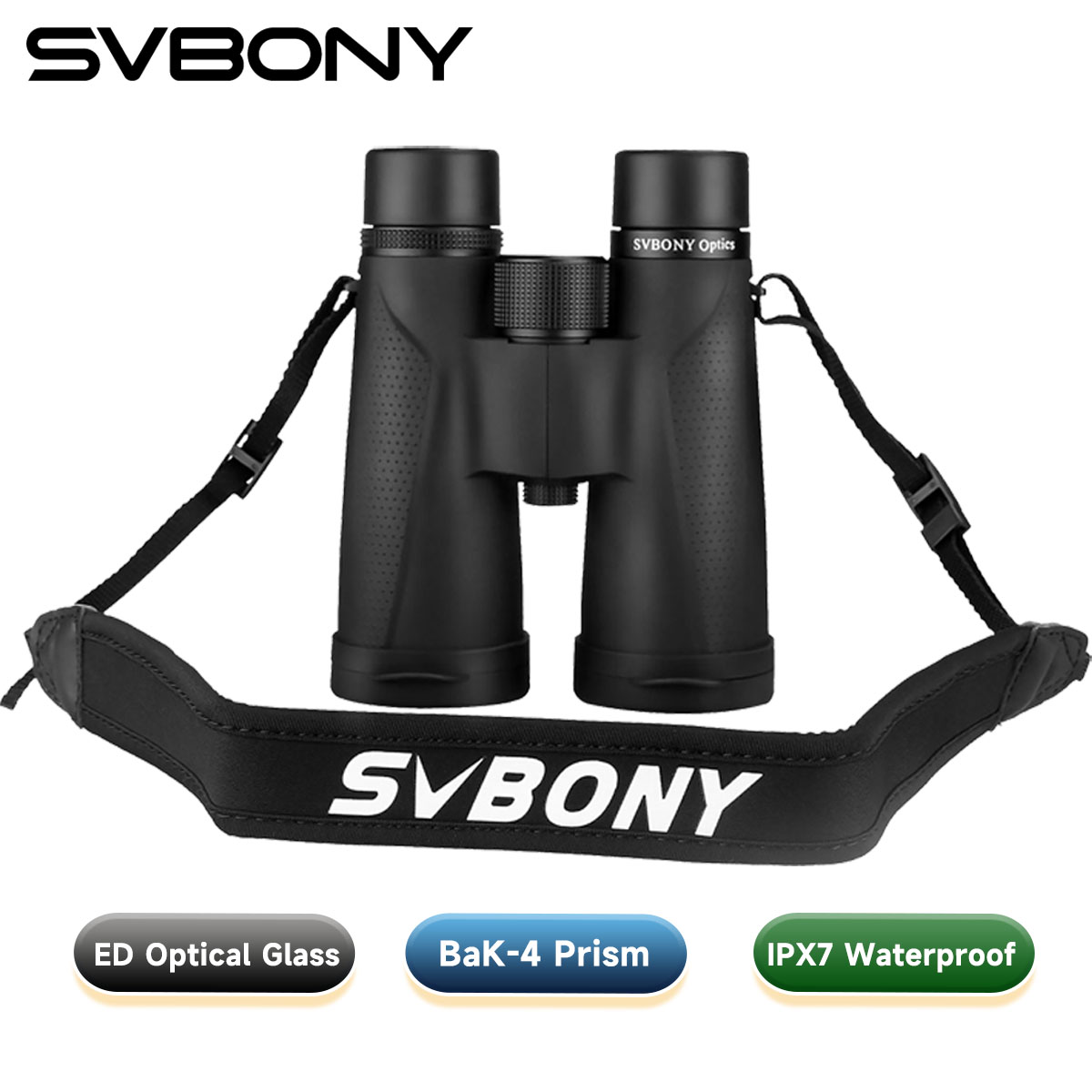 Outdoor Adventure Watches - Svbony SV202 Étanche IPX7 ED 8x42/10x42