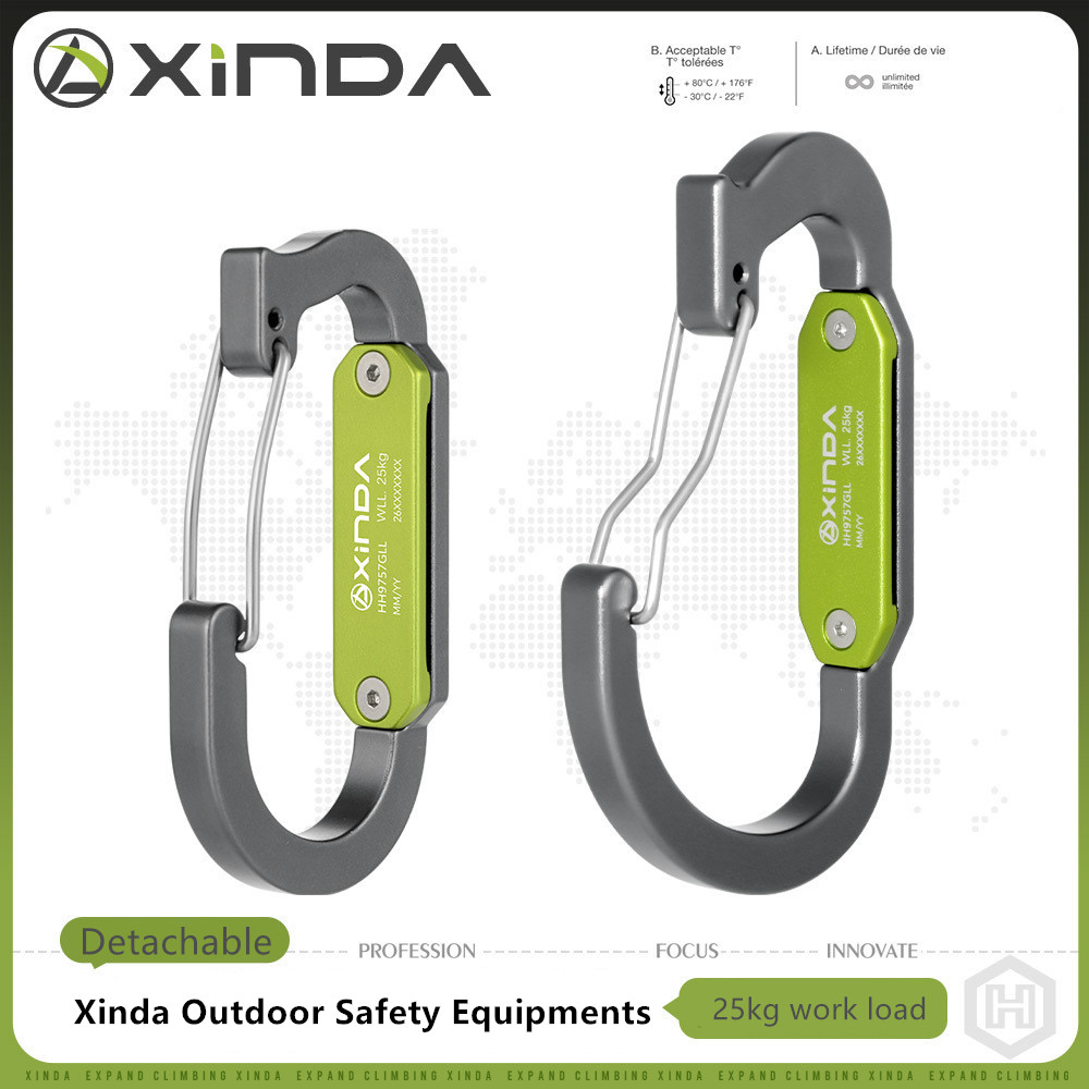 Outdoor Adventure Gear - Xinda – équipement d'escalade, mousqueton à