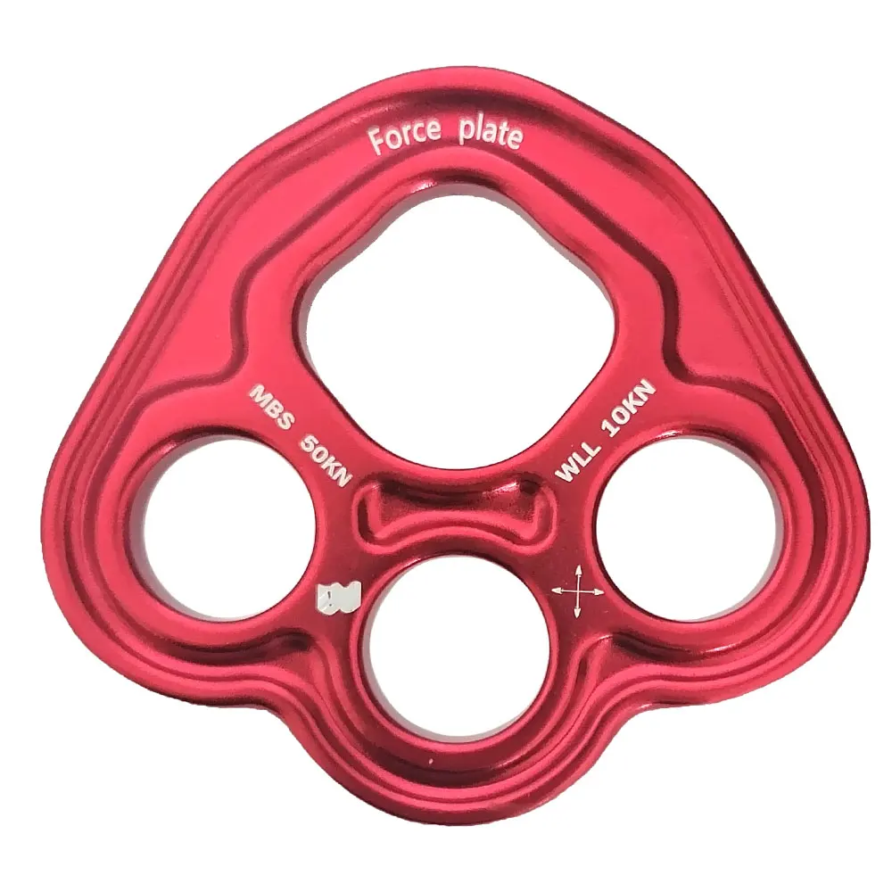 Outdoor Adventure Gear - Plaque de gréement 35KN, ours d'escalade