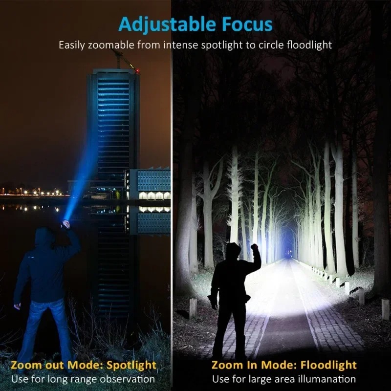 Lampe torche LED T6 rechargeab - Outdoor Adventure Hiking avis et prix
