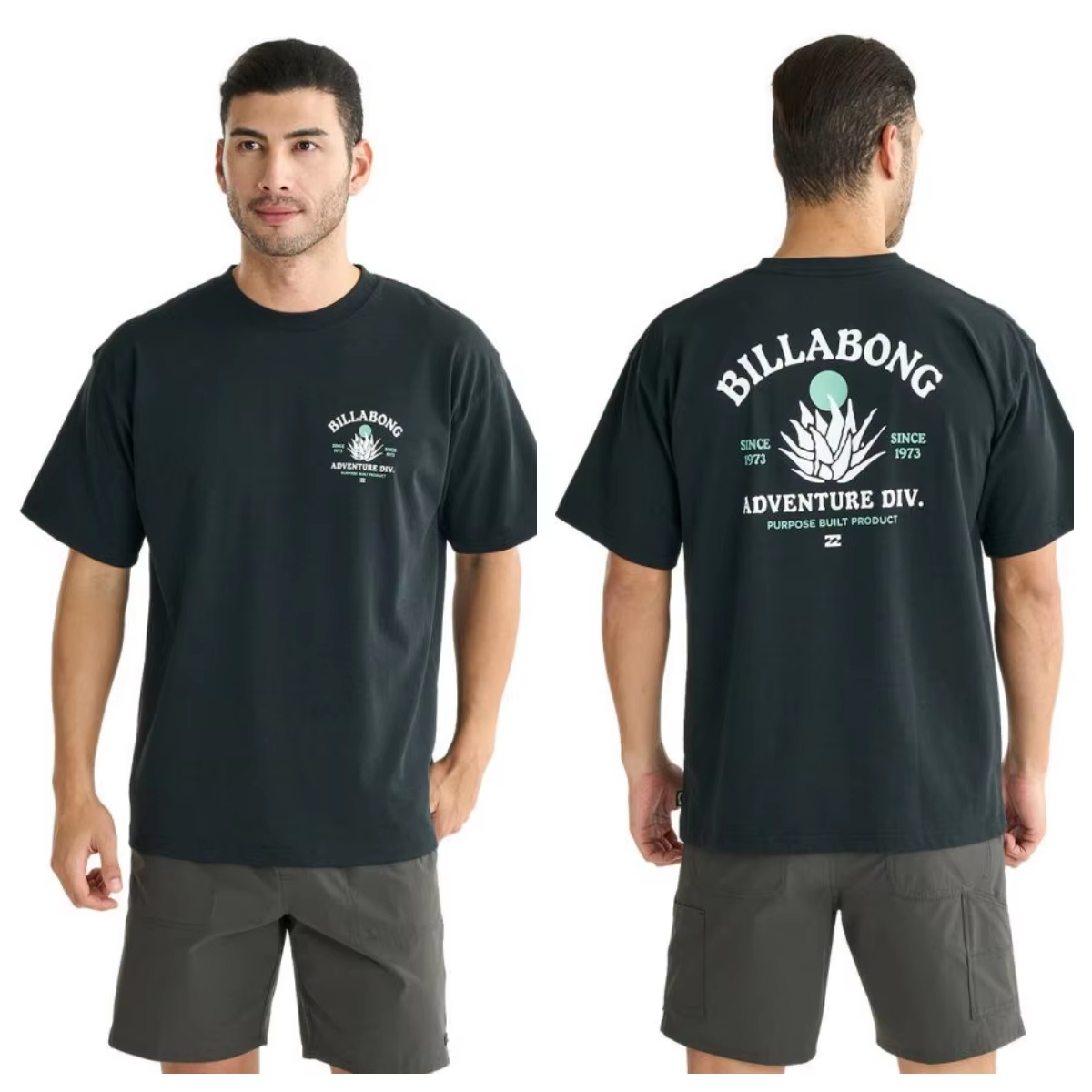 T-shirt en coton avec motif gr - Outdoor Adventure Brands avis et prix
