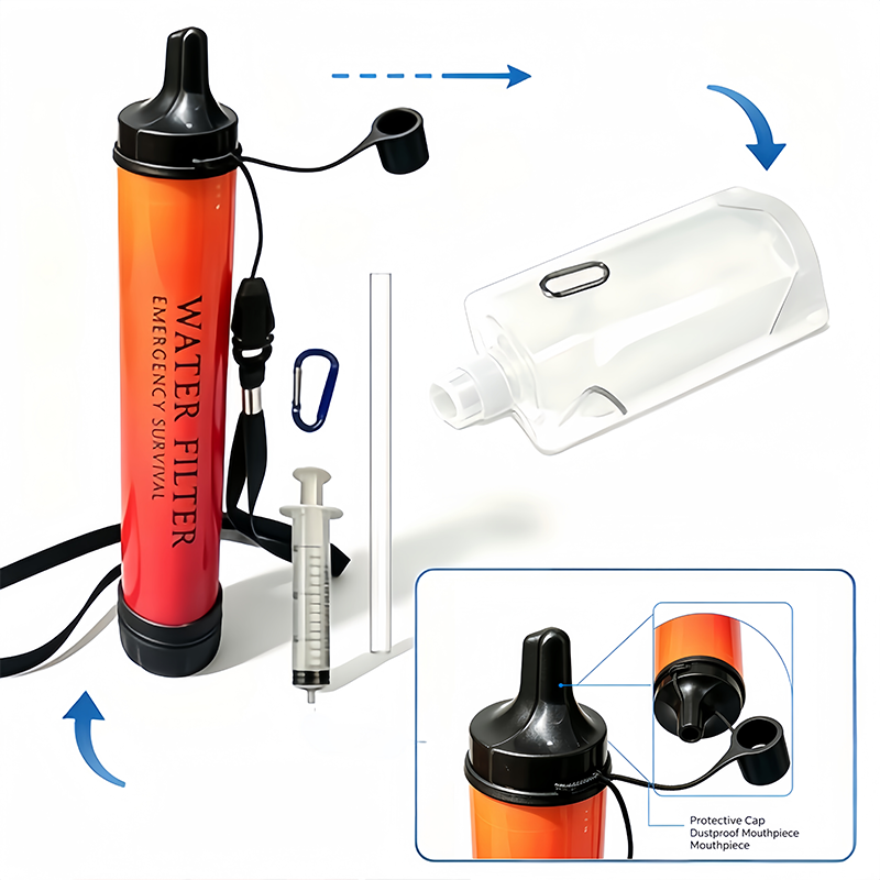 Paille filtrante d'eau portabl - Water Filter Straw avis et prix