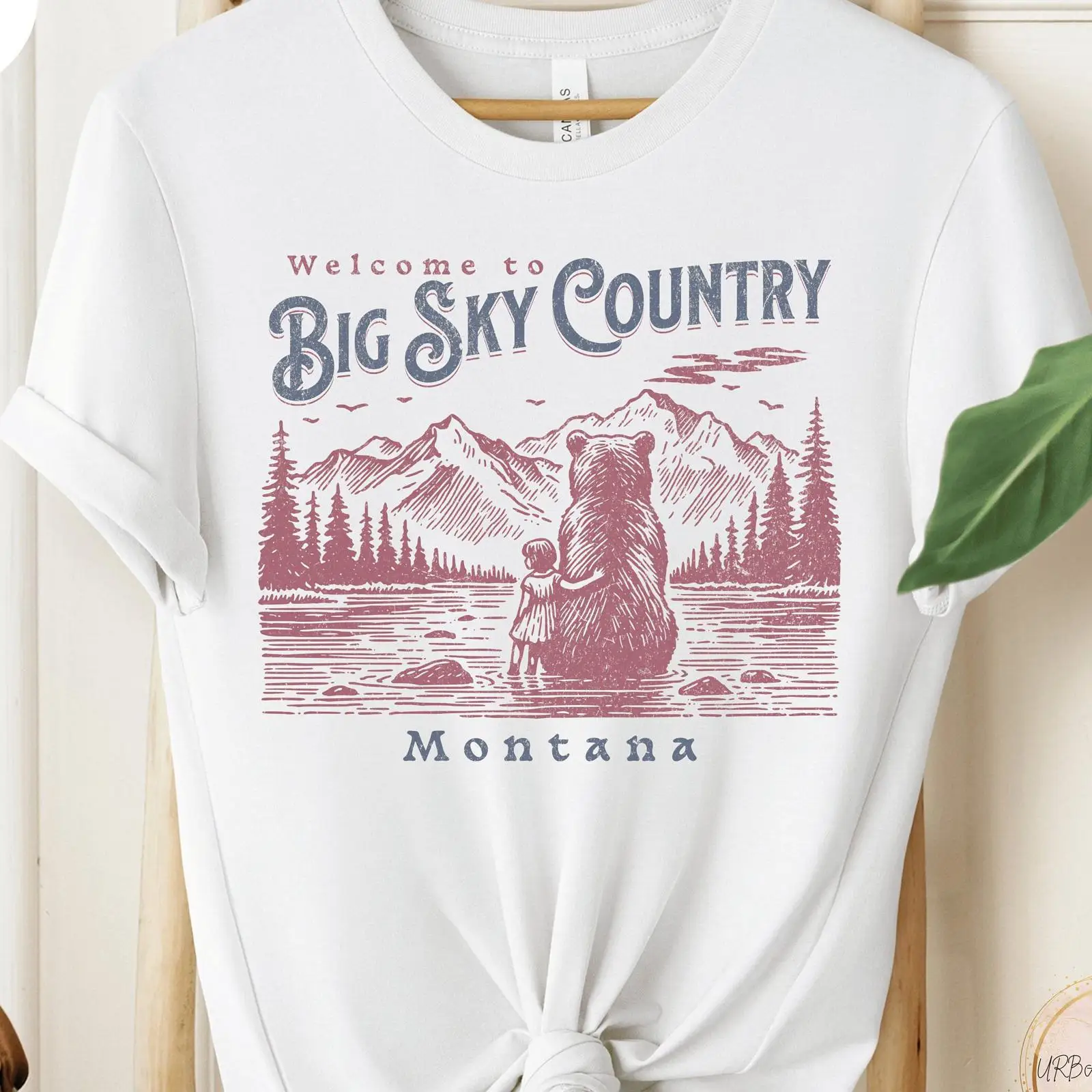 T-shirt Big Sky Country Montan - Outdoor Adventure Vacations avis et prix