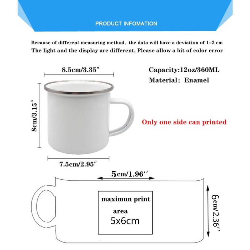 Tasses personnalisées en émail - Outdoor Adventure Names avis et prix
