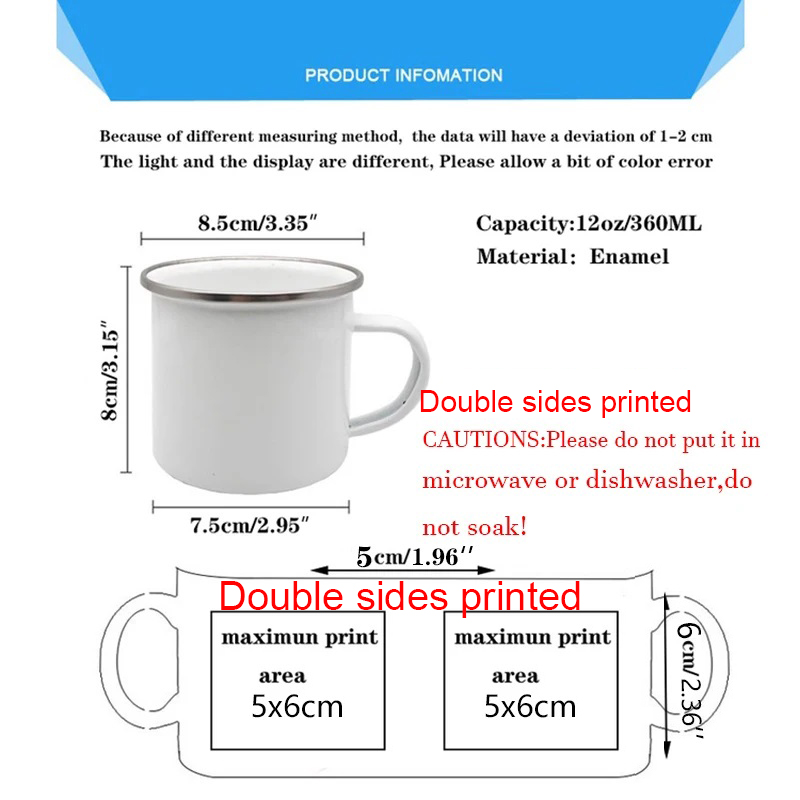Tasse en émail avec nom person - Outdoor Adventure Names avis et prix