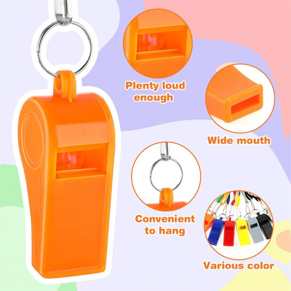 10 pièces sifflets en plastiqu - Emergency Whistle Pea avis et prix